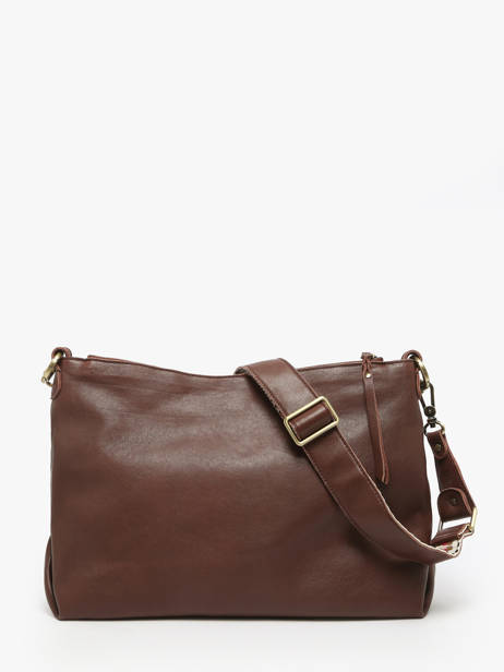 Cross Body Tas Vintage Leder Mila louise Violet vintage 3822C ander zicht 3